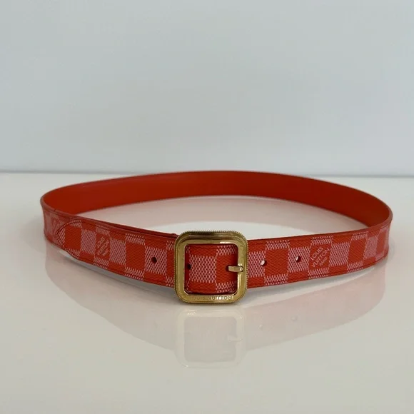Louis Vuitton | Accessories | Louis Vuitton Orange Coated  display picture 2